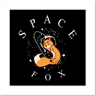 Space Fox Posters and Art